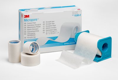 Nastro Microporoso Ipoallergenico In Cotone 30 Pezzi - Delicato, Lattice Free E Indolore